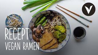 Vegan Ramen  Recept  VETJEBOL [upl. by Frances]