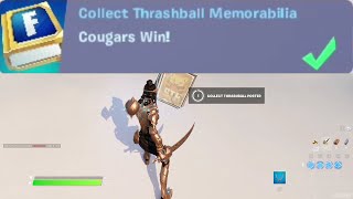 Collect Thrashball Memorabilia  Fortnite [upl. by Wil]