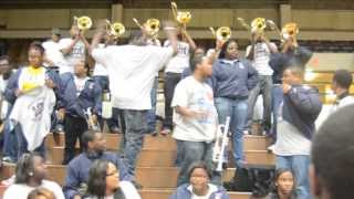 SCSU Marching 101 Trombones 2014 Higher Learning [upl. by Airdnaid]