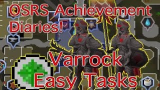 Varrock Easy OSRS Diary Completion  The Unhelpful Guide [upl. by Winslow976]