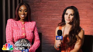 Trinity and Mickie James talk their IMPACT Wrestling Bound for Glory dream match [upl. by Labana]