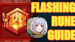 Elora’s Raid Flashing Rune Guide  Idle Legends  RagnarokGod Saga  Tales of Radiance [upl. by Anelle]