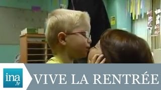 La rentrée des classes à Pfulgriesheim  Archive vidéo INA [upl. by Lezlie553]