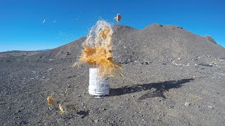 Barnes Varmint Grenade vs Pumpkin at 100 Yards [upl. by Schulz]