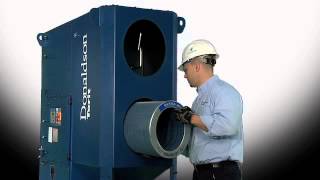 Downflo Oval DFO Filter Changeout  Industrial Dust Collection Technology from Donaldson Torit [upl. by Oliy]