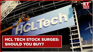 Why Are HCL Tech shares Surging Should You Buy The Stock  Stock Market [upl. by Alletse]