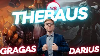 THEBAUS  GRAGAS VS DARIUS  TOP GAMEPLAY  Patch 1324  Season 13  LeagueofLegends [upl. by Bolling]