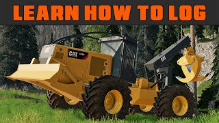 Part 3  Operating The Skidder  Learn How To Log  FDR Logging [upl. by Hawker]