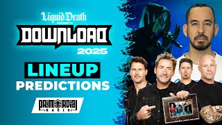 DOWNLOAD FESTIVAL 2025 Lineup Predictions [upl. by Aehtela]