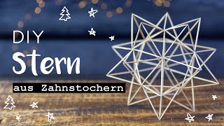 DIY Weihnachtsstern Zahnstocher  meine Tipps  Verlosung [upl. by Emmalynn]