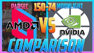 Parsec vs Moonlight  AMD vs Nvidia  Parsec 15074 Update Is HUGE [upl. by Hairakcaz]