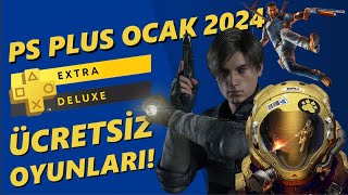 PS PLUS EXTRA amp DELUXE OCAK ÜCRETSİZ OYUNLARI PS PLUS OCAK 2024 OYUNLARI PS PLUS OYUN [upl. by Adnicaj]