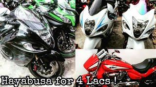 4 LAKH ki HAYABUSA   Superbike Market  1000cc Bikes in Cheap  DELHI  Tushar 51NGH [upl. by Alyssa623]