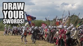 NOVA Combat at the Tewkesbury Medieval Festival  Battle [upl. by Faux]