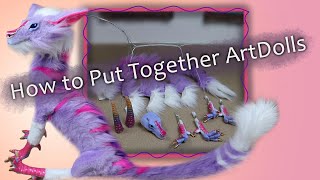 How to Puttogether ArtDolls  Beginner ARTDOLL Tutorial [upl. by Greenlee131]