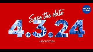 Save the date for Giving Day 2024 [upl. by Cappella228]