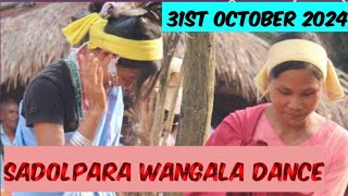 Sadolpara Wangala Dance 2024  Rugala Chachat Soa [upl. by Guimar]