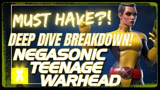 Negasonic Seems Like A META Champion From Get Go Deep Dive And Abilities Breakdown [upl. by Harriette]