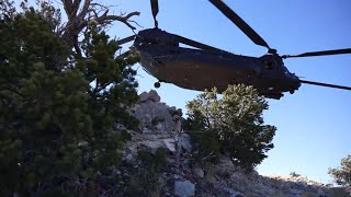 160th SOAR MH47 Mountain Environment Operations [upl. by Lleryt]