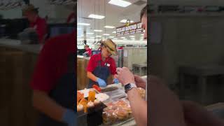 Two Brits try Brisket from Bucees [upl. by Ensign]