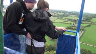 Bungee Jump Chepstow 400ft [upl. by Andreas493]