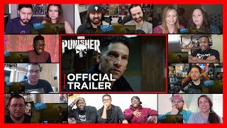 Marvel’s The Punisher  Season 2  Official Trailer HD REACTIONS MASHUP [upl. by Inittirb]