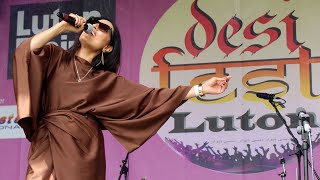 Zina Khan  Desi Fest Luton 2024 [upl. by Aihpled]