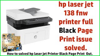 Black pages fixed in printer [upl. by Cavuoto]