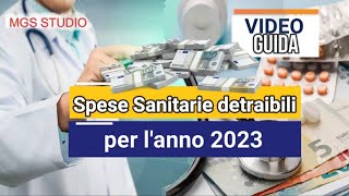 Spese Mediche Detraibili Video Guida [upl. by Reiter]