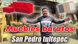 ¿Dónde comprar muebles BUENOS BONITOS Y BARATOS   San Pedro Tultepec [upl. by Sorce904]