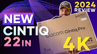 New CINTIQ 22 4k 2024 Is That Really Good Unboxing  Review as Artist [upl. by Iong]