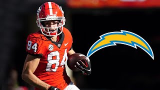 2nd Round Pick WR Ladd McConkey College Highlights  LA Chargers [upl. by Evelina]