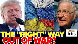 Chomsky TRUMP Is The Only Western Politician Whos Correct On RussiaUkraine [upl. by Hedvah411]