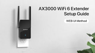 BrosTrend AX3000 WiFi 6 Extender Setup Guide WEB UI Method [upl. by Oilicec]