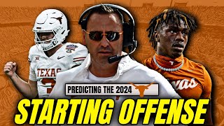 Who Starts on Offense in 2024  Texas Longhorns  OTF [upl. by Bertilla8]