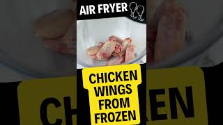 Air Fryer Chicken Wings From Frozen [upl. by Oakes364]