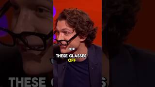 Whats that Tom Holland hilarious moment spiderman tomholland zendaya grahamnorton [upl. by Aedni965]