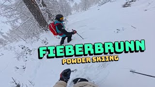 Fieberbrunn Powder Skiing shot with Insta360 Ace Pro [upl. by Oaht650]