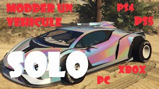 SOLO EASY  COMMENT MODDER UN VEHICULE DANS GTA 5 ONLINE  MERGE CAR TO CAR  PS4 PS5 XBOX PC [upl. by Niliram]