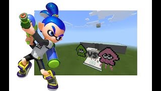 Splatoon Turf Wars in Minecraft trailer [upl. by Brand]