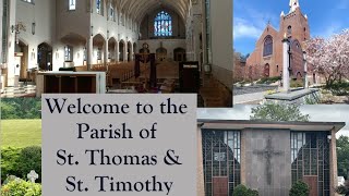 June 22nd 430pm Saturday 12th Sunday in Ordinary Time Parish of St Thomas amp St Timothy [upl. by Groos]