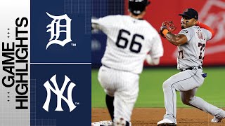 Tigers vs Yankees Game Highlights 9723  MLB Highlights [upl. by Naitsabas]