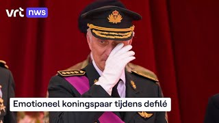 Het Nationaal Defilé in beeld van koningskinderen tot nieuwe F35 [upl. by Ytisahcal]