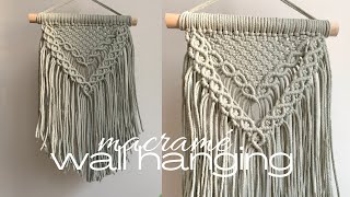 DIY Macrame Wall Hanging for Beginners Easy Macramé Wall Hanging Tutorial Macrame 100m project [upl. by Ecitnerp651]