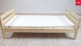 FLEXA Classic Single Bed Assembly Instruction [upl. by Eniamraj]