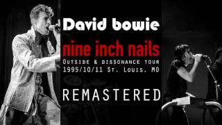 Nine Inch Nails amp David Bowie 04 Sanctified 1995 Live Remastered [upl. by Alehc]