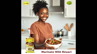 Bold Flavors Perfect Bite 🥘Marinate with Nuunu Nyama Binzari for irresistibly tasty beef [upl. by Aitnic]