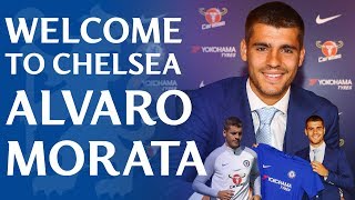 Alvaro Morata Is Officially A Chelsea Player  Exclusive Access To Our New Signing [upl. by Layla]