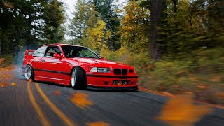 Davids BMW E36  Mountain Run 4K [upl. by Esile418]