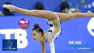 2017 Rhythmic Worlds Pesaro ITA  Allaround Final Top 12 Highlights  We Are Gymnastics [upl. by Alded]